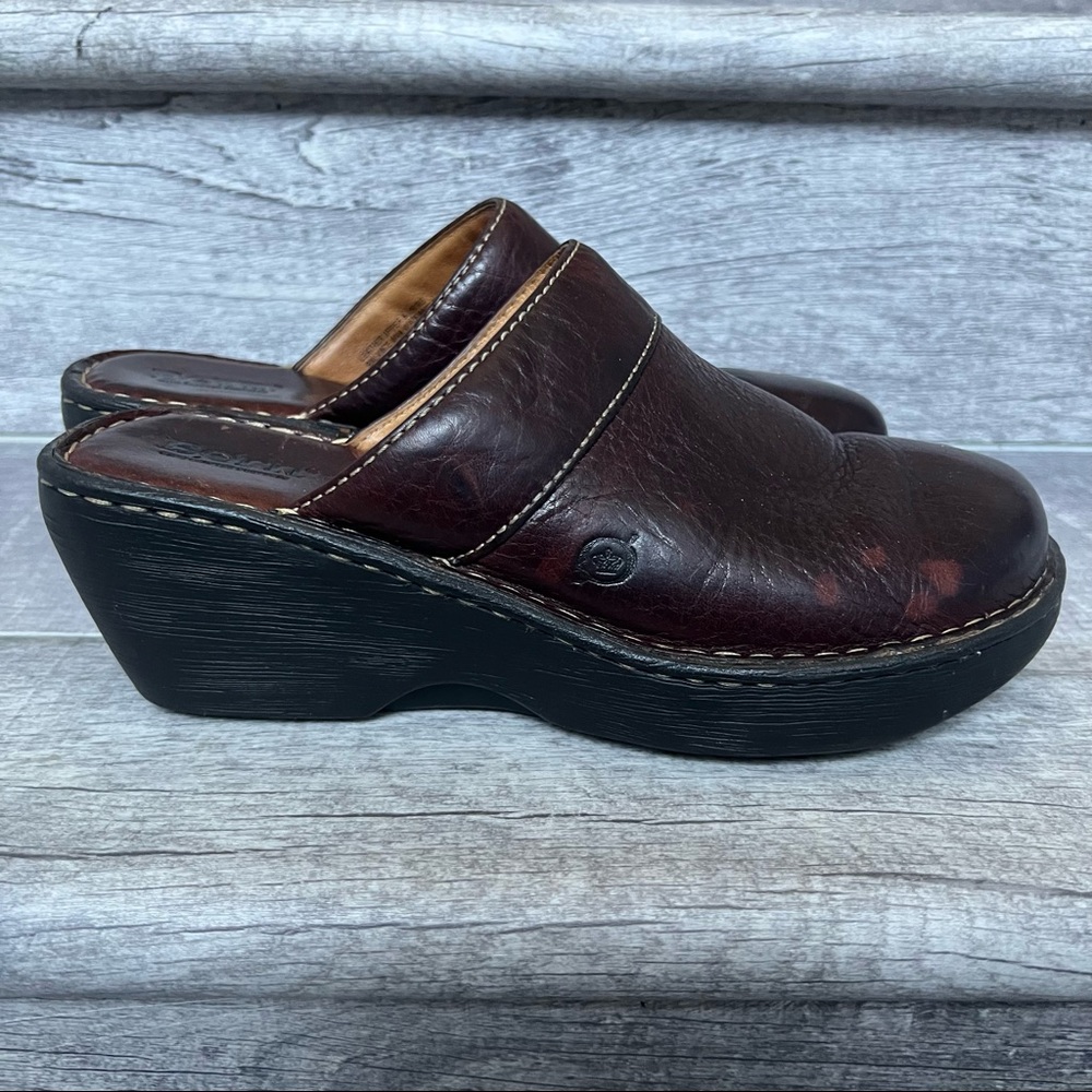 Born Leather Mules Size 8 - Picture 6 of 10